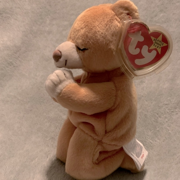 Ty Beanie Baby Hope Praying Bear With Tag Errors! - Picture 3 of 4